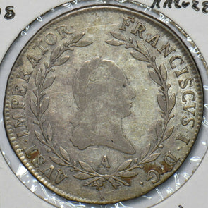 Austria 1808 A 20 Kreuzer Eagle animal 490976 combine shipping