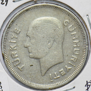 Turkey 1939 Lira 490255 combine shipping