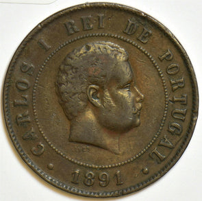 Portugal 1891 20 Reis 152979 combine shipping