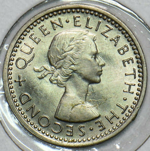 New Zealand 1963 3 Pence 297574 combine shipping