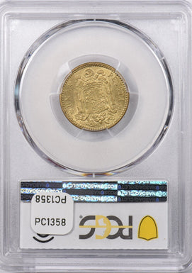 Spain 1953 Peseta PCGS MS 66 PCGS Pop. 2 in MS 66 None Higher PC1358 combine shi