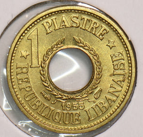 Lebanon 1955 Piastre 199115 combine shipping