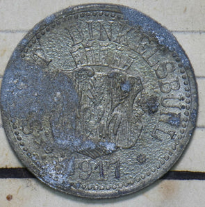 Germany 1917 10 Pfennig Dinkelsbuhl 293113 combine shipping