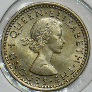 New Zealand 1963 3 Pence 903640 combine shipping