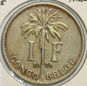 Belgium Congo 1925 Franc 0 197872 combine shipping