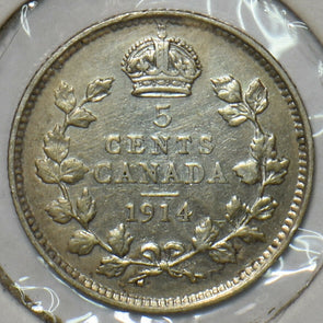 Canada 1914 5 Cents 152151 combine shipping