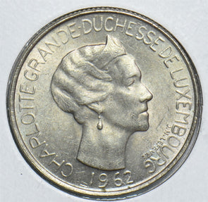 Luxembourg 1962 5 Francs 198800 combine shipping
