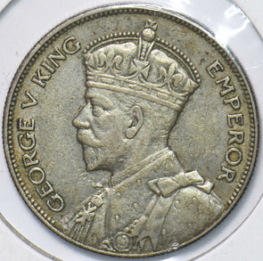 New Zealand 1934 1/2 Crown Ram animal George V 292902 combine shipping