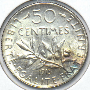 France 1915 50 Centimes 294381 combine shipping