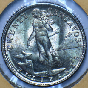 Philippines 1945 D 20 Centavos Eagle animal BU 294940 combine shipping