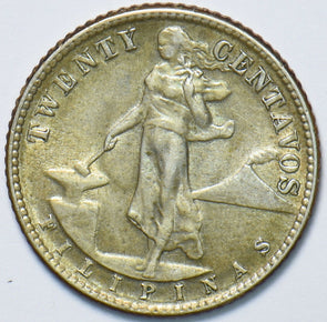 Philippines 1944 20 Centavos Eagle animal 294892 combine shipping