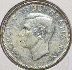 Canada 1952 50 Cents UNC 192736 combine shipping