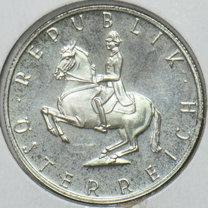 Austria 1967 5 Schilling Horse animal 151074 combine shipping