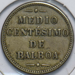 Panama 1907 1/2 Centesimo 292588 combine shipping