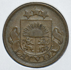 Latvia 1922 2 Santimi 240951 combine shipping