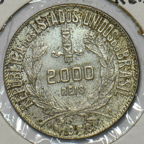 Brazil 1930 2000 Reis 296950 combine shipping