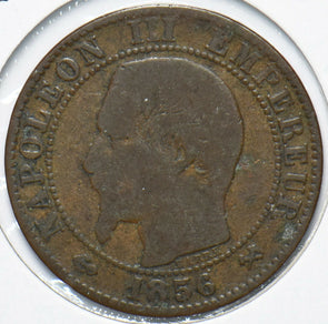 France 1852 B 5 Centimes Eagle animal 900593 combine shipping