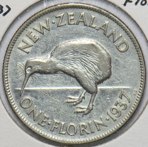 New Zealand 1937 Florin Kiwi Bird animal 240042 combine shipping
