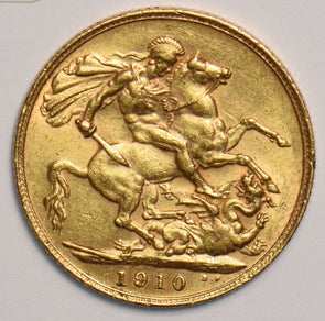 Great Britain 1910 Sovereign gold 0.2355oz AGW GL0128 combine shipping