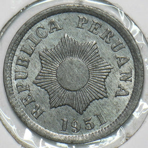Peru 1951 2 Centavos 297667 combine shipping
