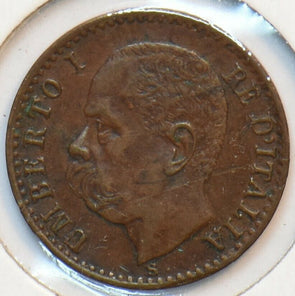 Italy 1895 R Centesimo 193973 combine shipping