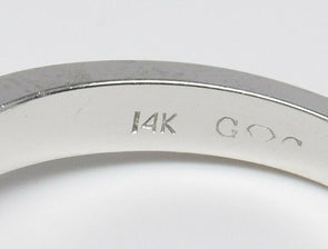 14K Gold Ring Setting 4.63g Size 6 (simulated main stone) RG0201