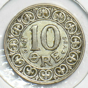 Denmark 1912 10 Ore 298130 combine shipping