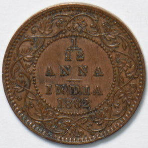British India 1882 1/12 Anna I0495 combine shipping