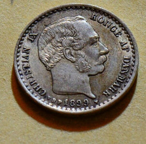 Denmark Y-011 1899 10 Ore AU D0002 combine shipping