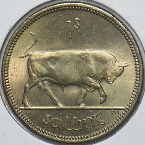 Ireland 1968 Shilling Bull animal 240258 combine shipping