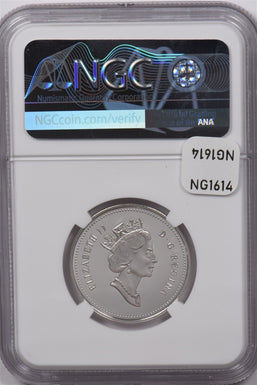 Canada 1999 50 Cents Silver NGC Proof 69 Ultra Cameo Tonkinese Cat NG1614 combin