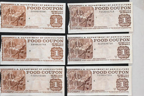 US 1988 A-98B USDA $1 Food Coupons Lot of 24 RC0721 combine shi