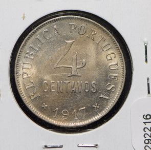 Portugal 1917 4 Centavos  292216 combine shipping