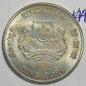 Singapore 1976 10 Dollar Independence 10th Anniversary 491416 combine shipping