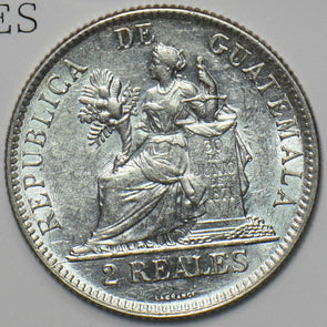 Guatemala 1898 KM 167 2 Reales Quetzal animal 490918 combine shipping
