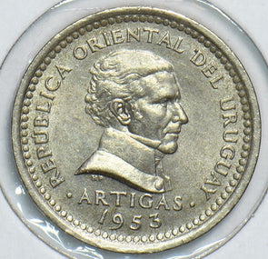 Uruguay 1953 2 Centesimos 240972 combine shipping
