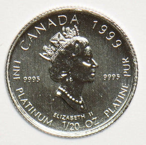 Canada 1999 Dollar platinum 1/20oz platinum GL0170 combine shipping