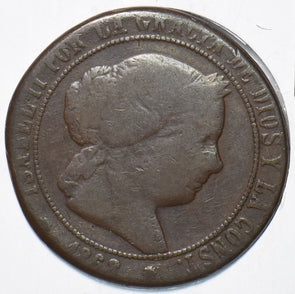 Spain 1868 5 Centimos 193662 combine shipping
