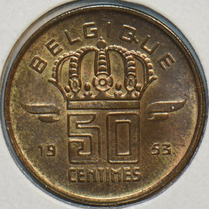 Belgium 1953 50 Centimes 151944 combine shipping