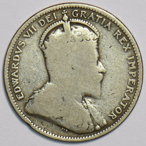 Canada 1910 25 Cents 153274 combine shipping