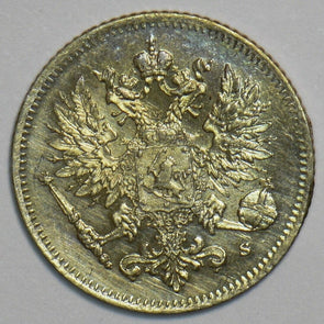 Finland 1916 25 Pennia Eagle animal 298293 combine shipping