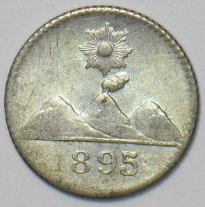 Guatemala 1895 1/4 Real 295290 combine shipping