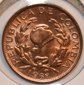 Colombia 1968 Centavo 196153 combine shipping