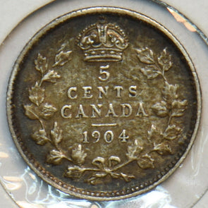 Canada 1904 5 Cents 296824 combine shipping