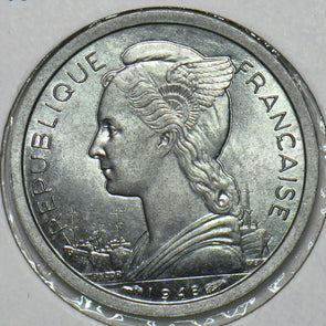 French Colonies 1948 Franc Reunion 196996 combine shipping