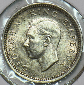 New Zealand 1943 3 Pence 297550 combine shipping