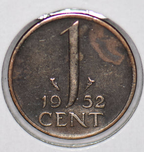 Netherlands 1952 Cent  900420 combine shipping