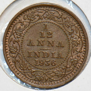 British India 1936 1/12 Anna 903304 combine shipping