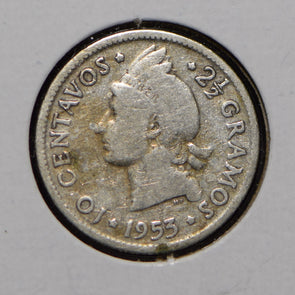 Dominican Republic 1953 10 Centavos  900801 combine shipping