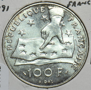 France 1991 100 Francs 241142 combine shipping